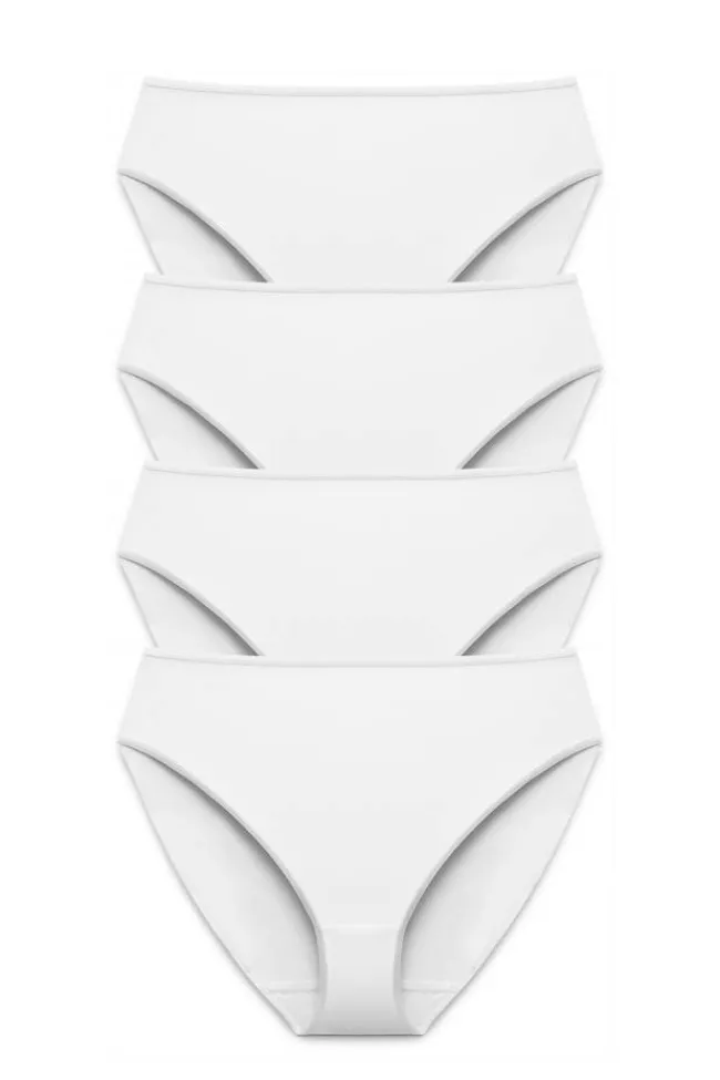 Miss Mary Panties|4-pack Basic tai panty white