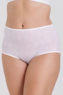 Miss Mary Panties|4-pack Invisible Lace maxi briefs