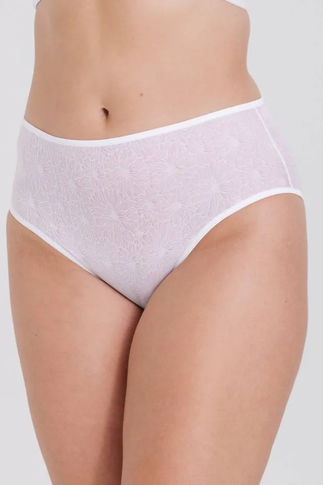 Miss Mary Panties|4-pack Invisible Lace midi briefs