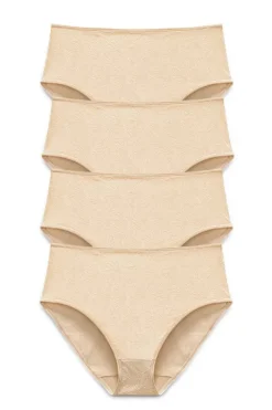 Miss Mary Panties|4-pack Invisible Lace midi briefs