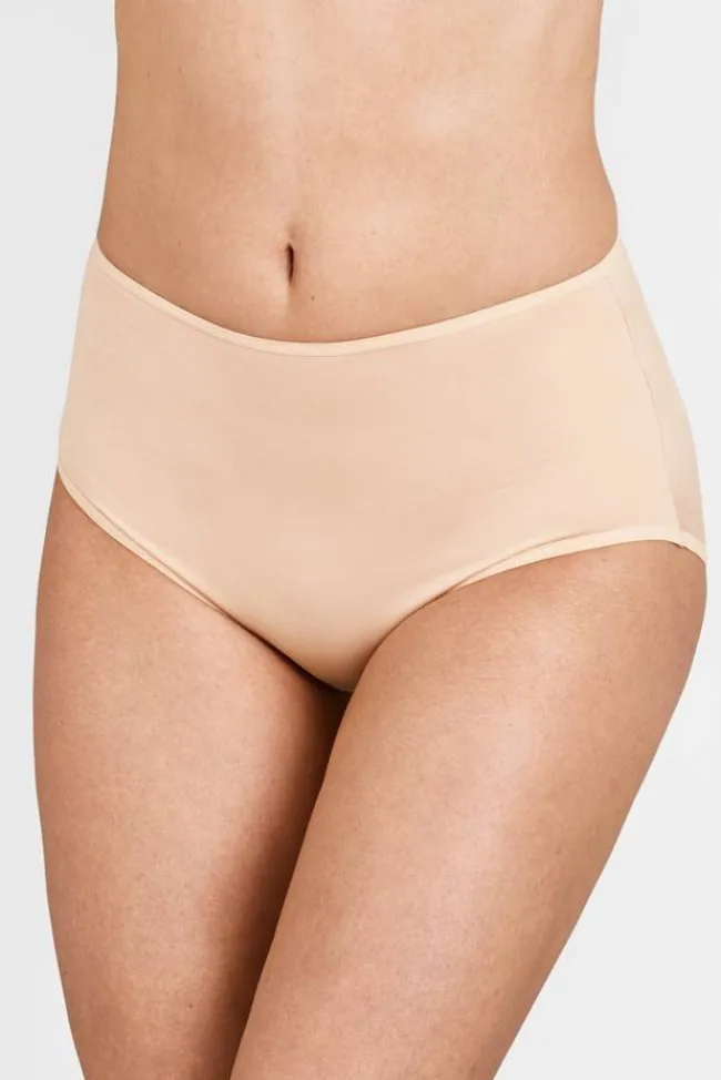 Miss Mary Panties|4-pack Maxi panty in micro feeling beige