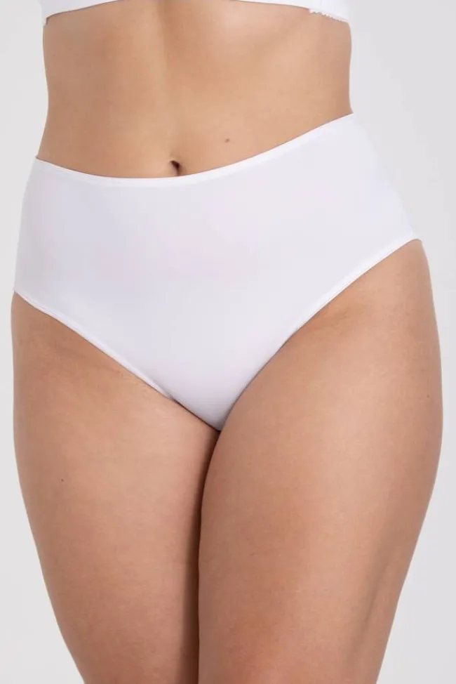 Miss Mary Panties|Recycled Comfort midi panty White