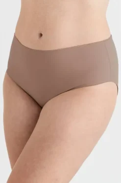 Miss Mary Panties|Recycled Comfort midi panty Taupe