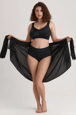 Miss Mary Swimwear|Sarong Black