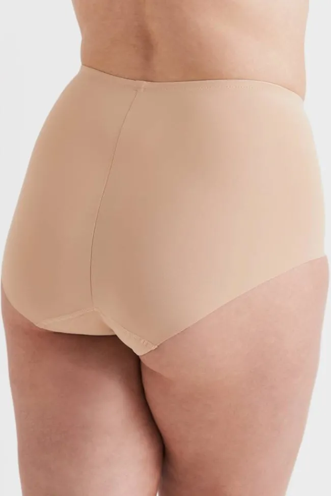 Miss Mary Panties|Smooth Edge Maxi Panty Beige