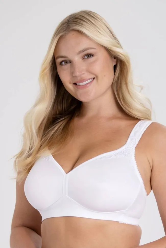 Miss Mary Bra|Non-Wired Bras|Smoothly bra White