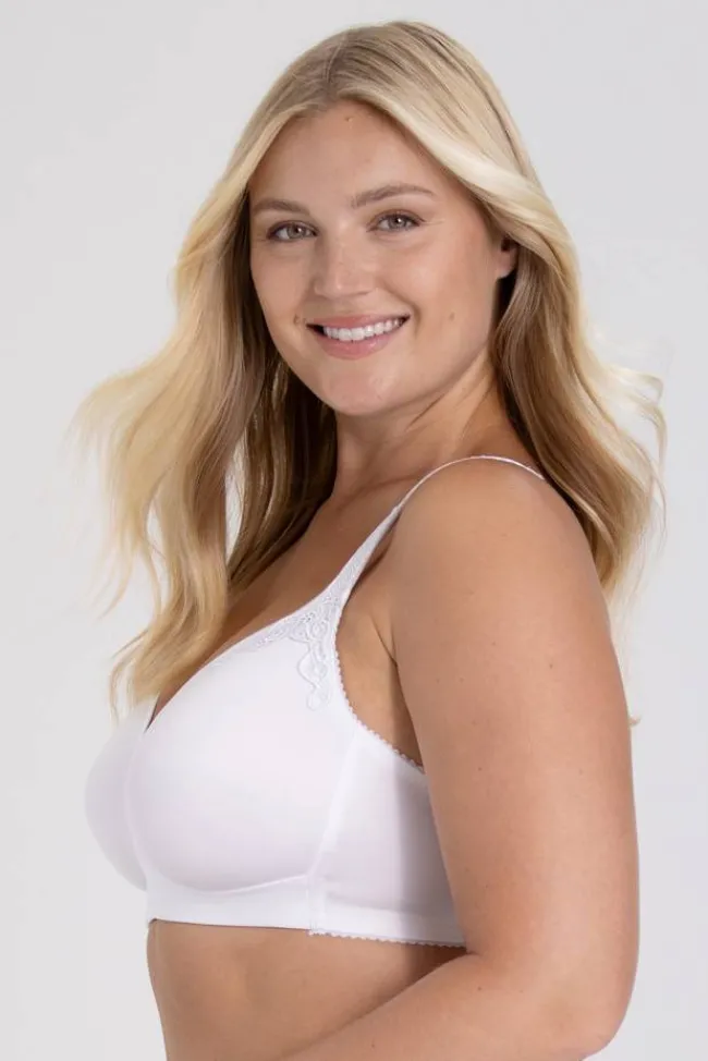 Miss Mary Bra|Non-Wired Bras|Smoothly bra White