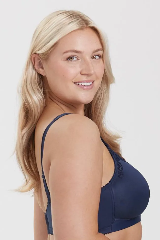 Miss Mary Bra|Non-Wired Bras|Smoothly bra Darkblue