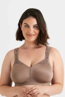 Miss Mary Bra|Non-Wired Bras|Smoothly bra Taupe