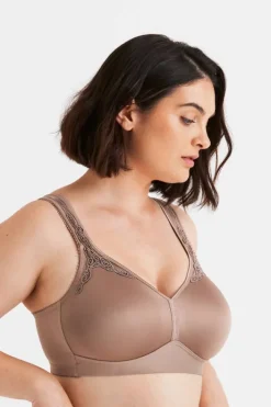 Miss Mary Bra|Non-Wired Bras|Smoothly bra Taupe