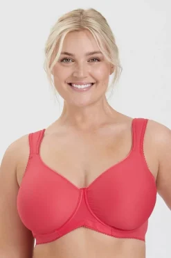 Miss Mary Bra|Underwired Bras|Stay Fresh bra Coral