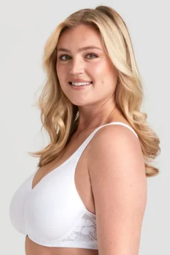 Miss Mary Bra|Underwired Bras|Stay Fresh Lace bra White
