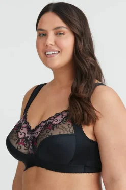 Miss Mary Bra|Non-Wired Bras|Sweet Embroidery bra